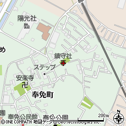 千葉県市川市奉免町41周辺の地図