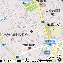 東京都福生市福生1119周辺の地図
