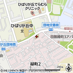 西東京市立みどり保育園周辺の地図