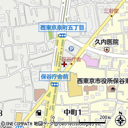 生活クラブ生活協同組合・デポー西東京周辺の地図