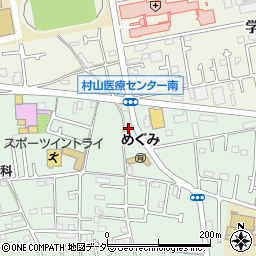 有限会社指田工務店周辺の地図