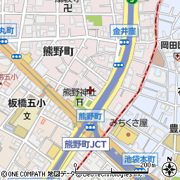東京都板橋区熊野町13周辺の地図