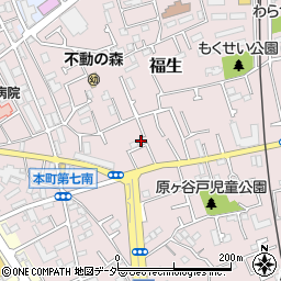東京都福生市福生2237-6周辺の地図