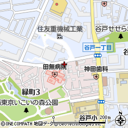 直井マンション周辺の地図