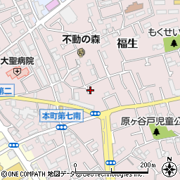 東京都福生市福生2239-14周辺の地図