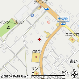 ネッツトヨタ千葉ユーコム富里店周辺の地図