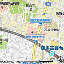 順天堂大学医学部附属練馬病院周辺の地図