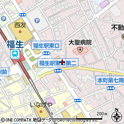 東京都福生市福生781周辺の地図