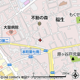 東京都福生市福生2239周辺の地図