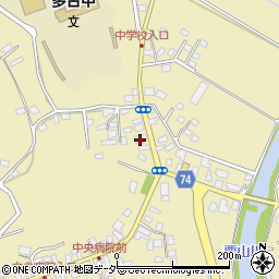 千葉県香取郡多古町多古2814周辺の地図