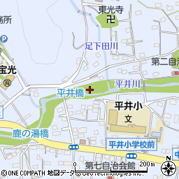 平井橋周辺の地図