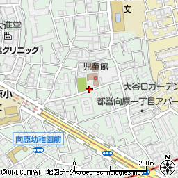 東京都板橋区向原1丁目周辺の地図