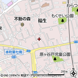 東京都福生市福生2237周辺の地図