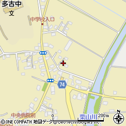 千葉県香取郡多古町多古192周辺の地図