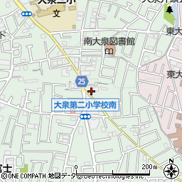 新日本石油株式会社　南大泉ＳＳ周辺の地図