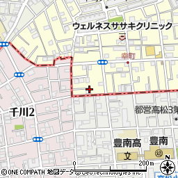 東京都板橋区幸町52周辺の地図