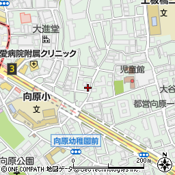 東京都板橋区向原周辺の地図