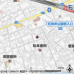 ジョイフル石神井公園周辺の地図