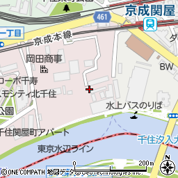 東京都足立区千住関屋町19周辺の地図
