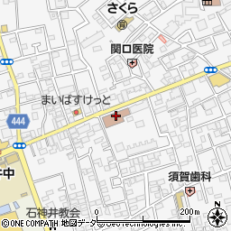 石神井警察署周辺の地図