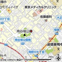 クレスト滝野川周辺の地図