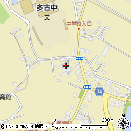 千葉県香取郡多古町多古2912周辺の地図