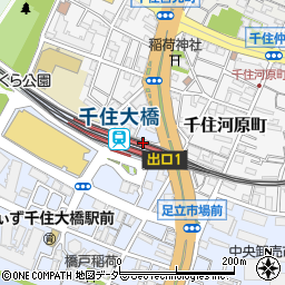 アコレ　千住大橋駅前店周辺の地図