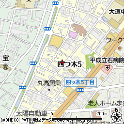 東京都葛飾区四つ木5丁目12-3周辺の地図