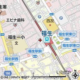 東京都福生市福生1039周辺の地図