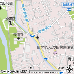東京都福生市福生1178周辺の地図