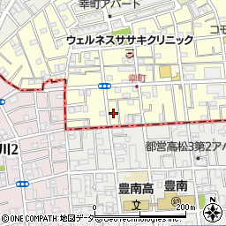 東京都板橋区幸町51周辺の地図