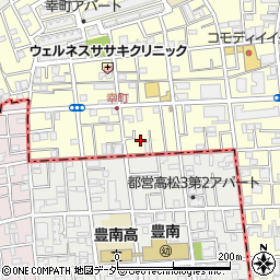 東京都板橋区幸町38周辺の地図