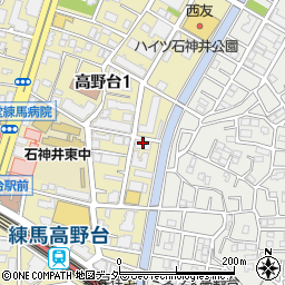 ライオンズマンション石神井公園第２管理室周辺の地図