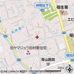 東京都福生市福生1143-2周辺の地図