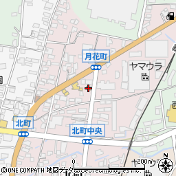マツダオートザム駒ヶ根周辺の地図
