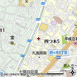 東京都葛飾区四つ木5丁目11-5周辺の地図