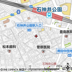 昭和館周辺の地図