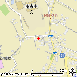 千葉県香取郡多古町多古2909周辺の地図