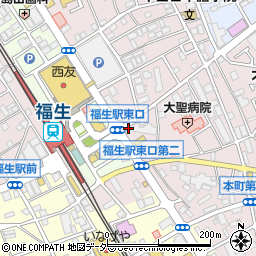 株式会社アイビーホーム福生店周辺の地図