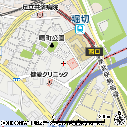 東京都足立区千住曙町35周辺の地図