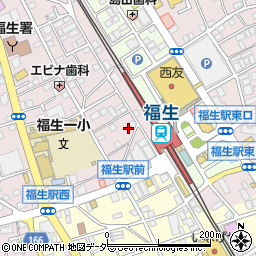 東京都福生市福生1038周辺の地図
