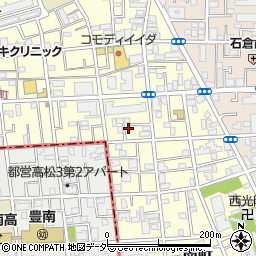 東京都板橋区南町55周辺の地図