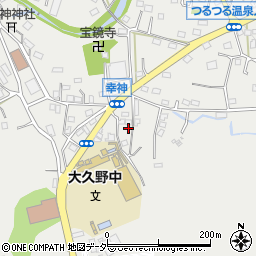 東京都西多摩郡日の出町大久野1486周辺の地図