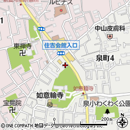 東京三協信用金庫保谷支店周辺の地図