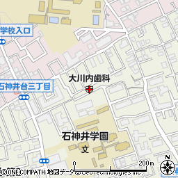 大川内歯科医院周辺の地図