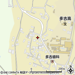 千葉県香取郡多古町多古3279-1周辺の地図