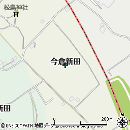 千葉県酒々井町（印旛郡）今倉新田周辺の地図