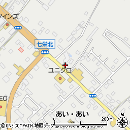 普賢象 富里店周辺の地図