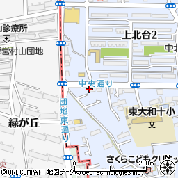 京八周辺の地図