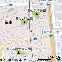 東京都福生市福生2222周辺の地図